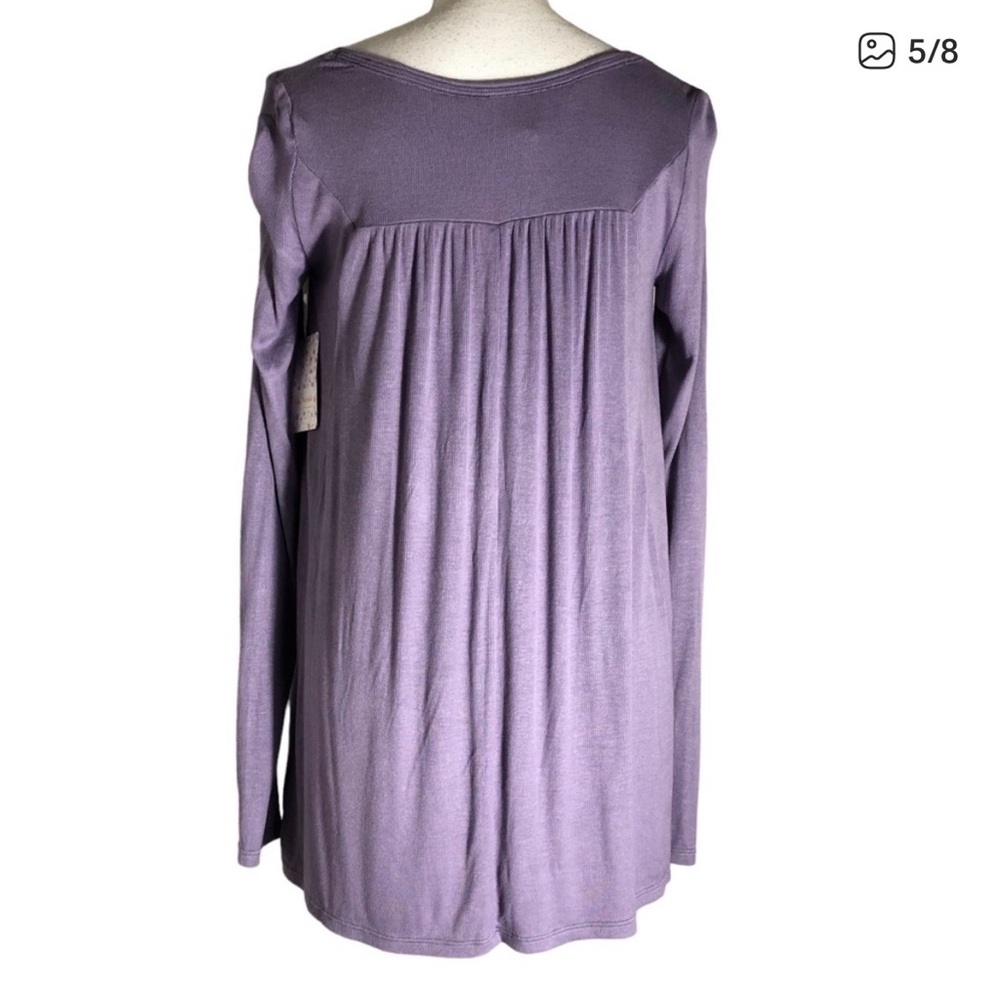 Free People We The Free Love Valley Lavender Top
